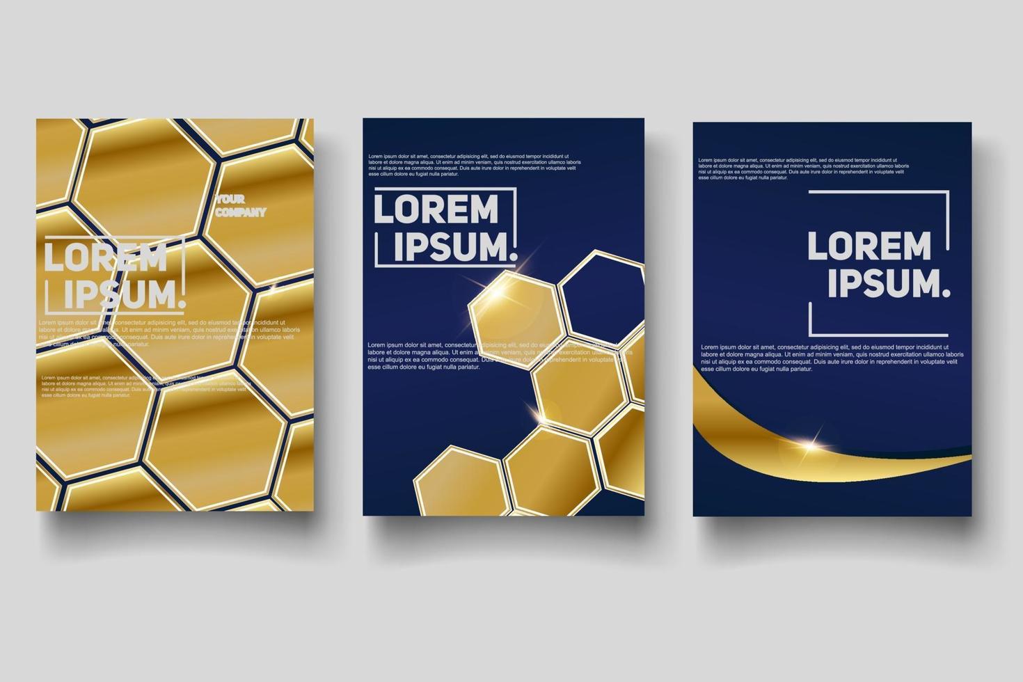 modelo de design de capa com linhas abstratas modernas vetor