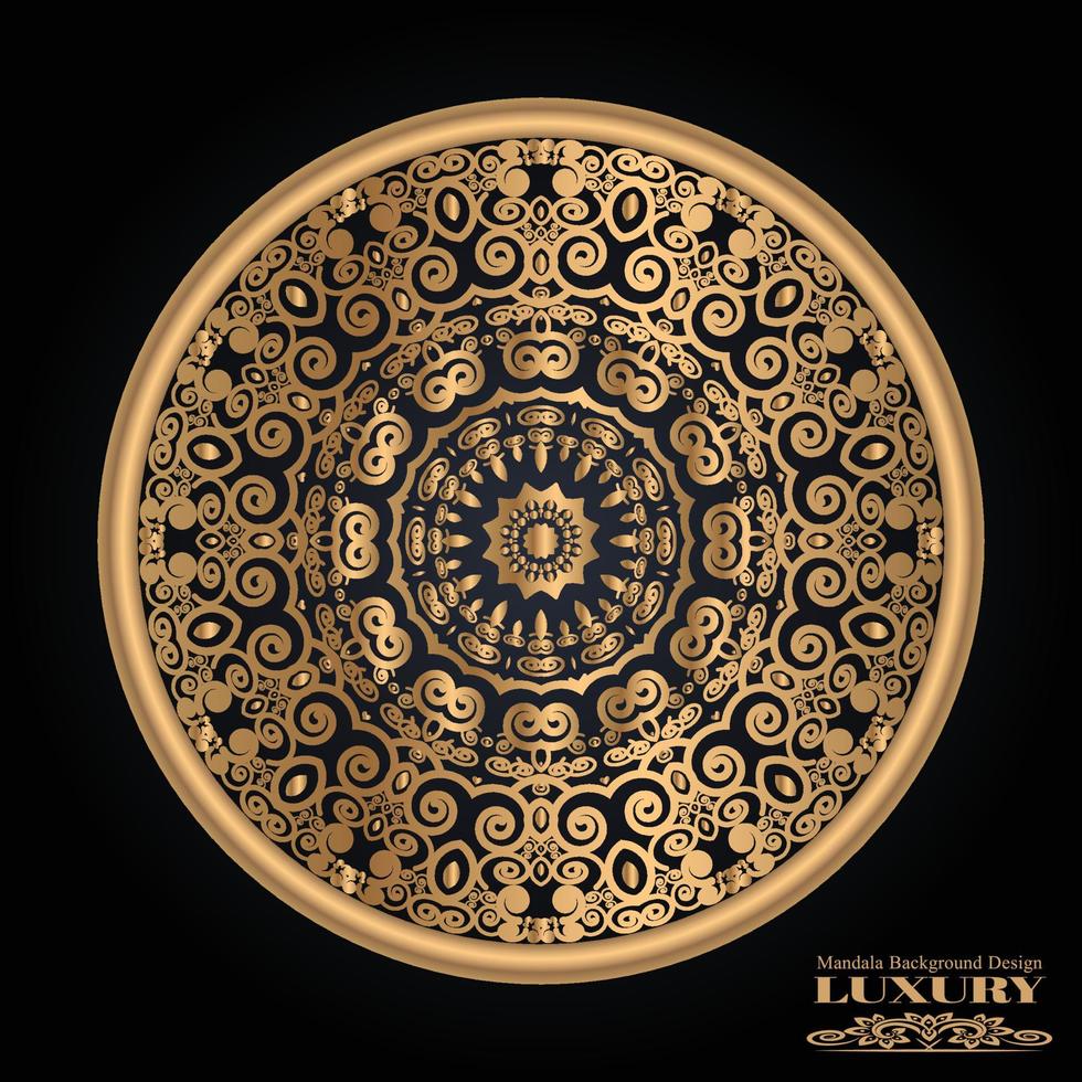 limpar \ limpo luxo mandala Projeto modelo vetor