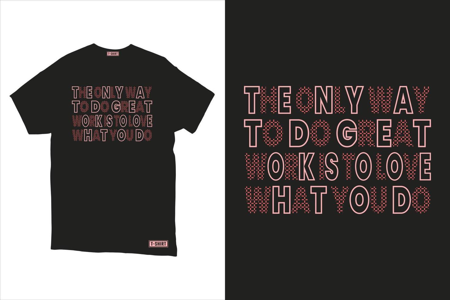 tipografia camiseta Projeto modelo com grunge vetor