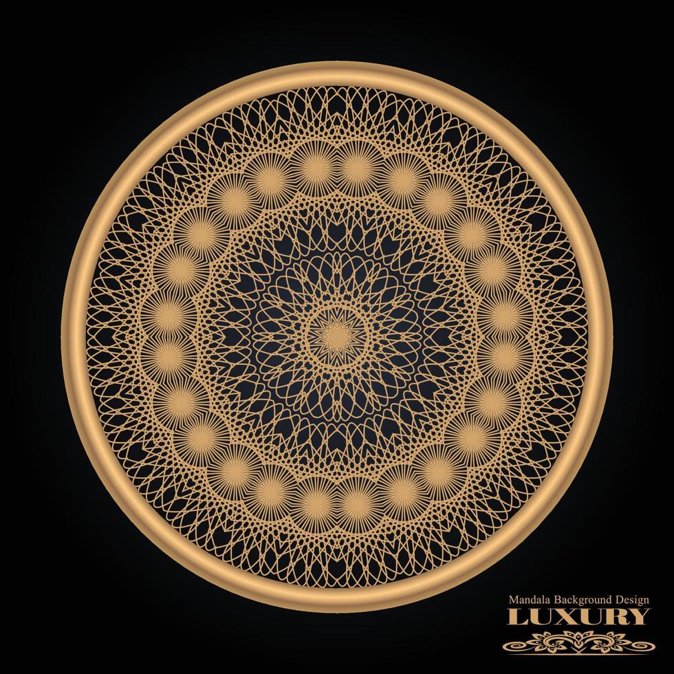 limpar \ limpo luxo mandala Projeto modelo vetor