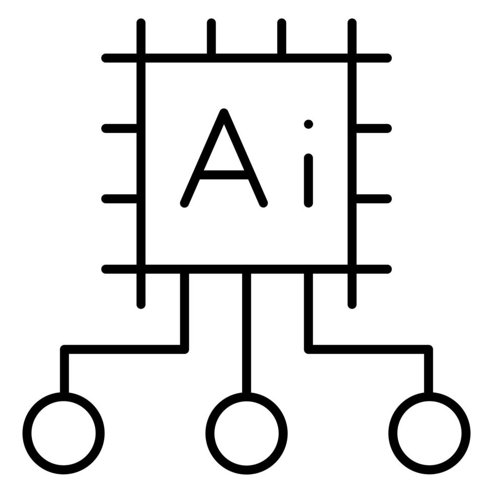 inteligente ao controle vetor ícone