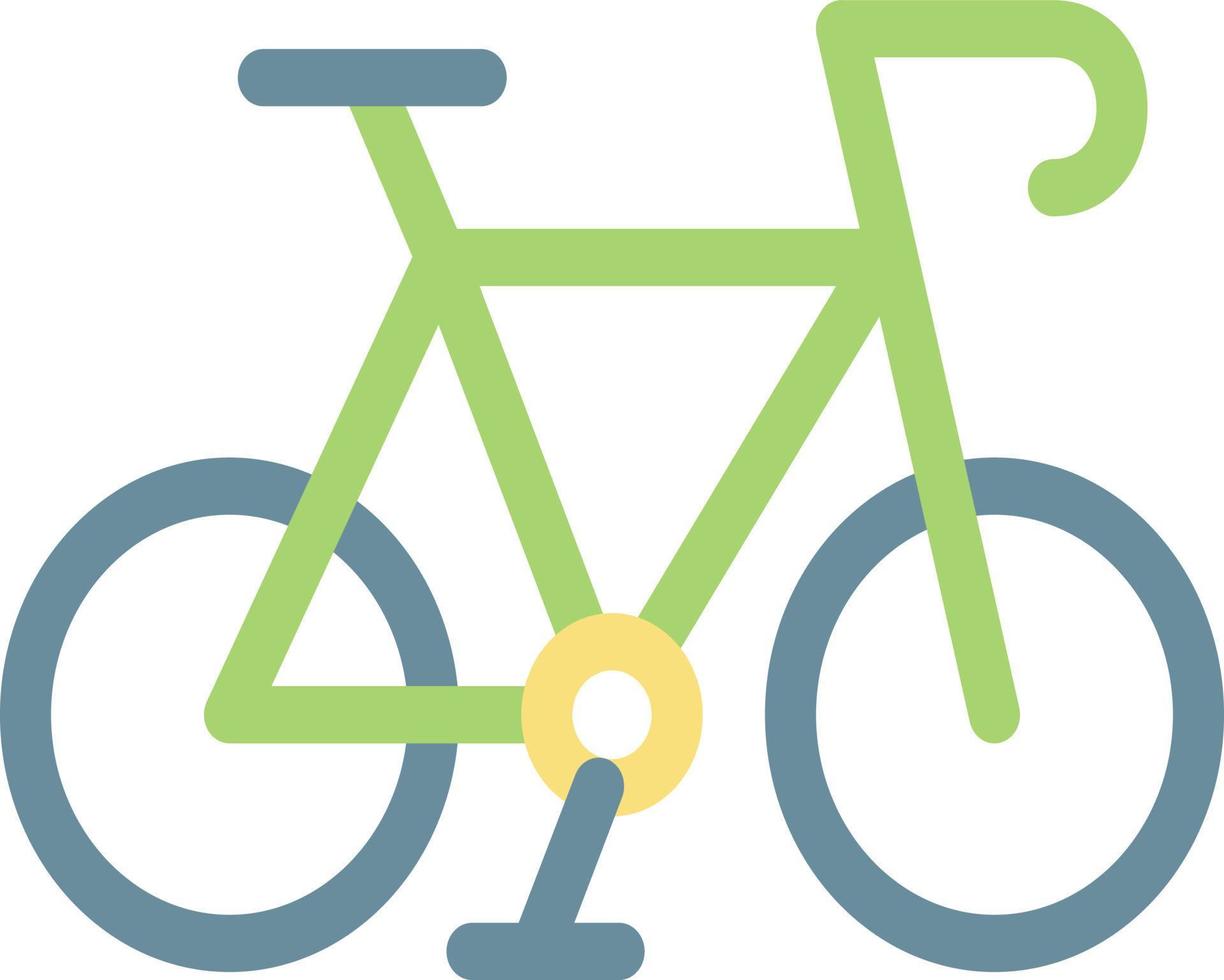 ilustração vetorial de bicicleta em ícones de símbolos.vector de qualidade background.premium para conceito e design gráfico. vetor