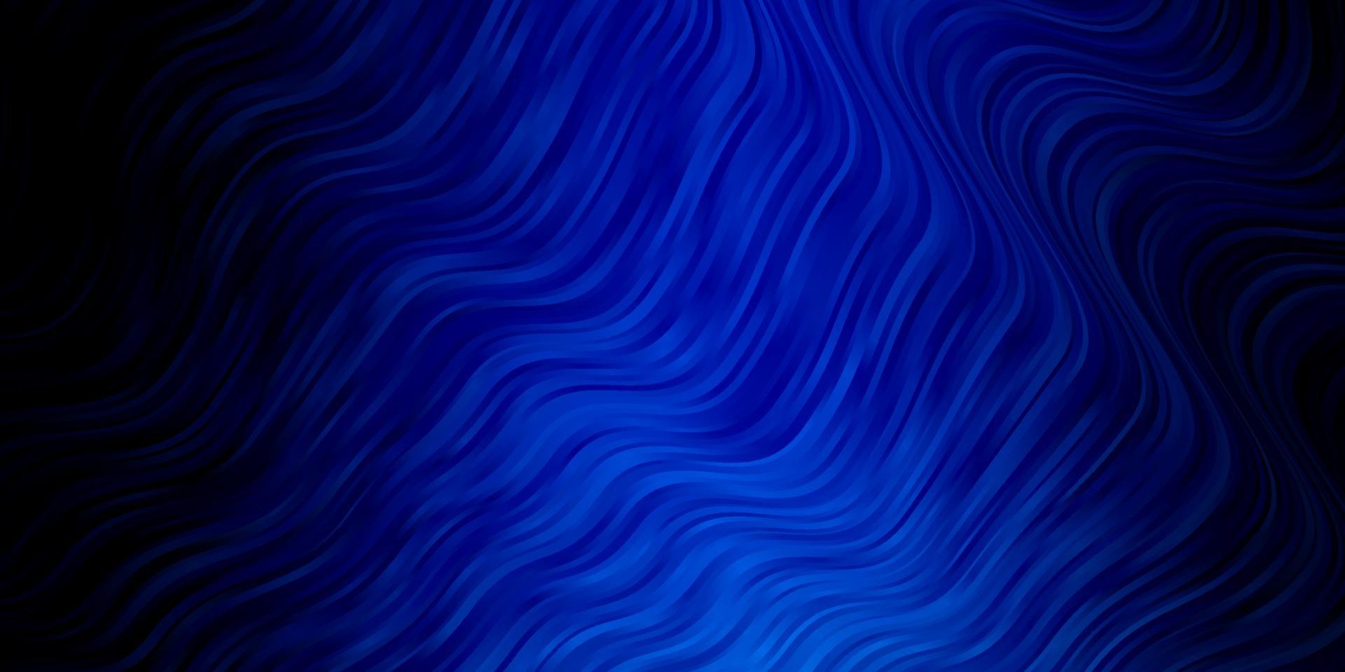 fundo vector azul escuro com linhas curvas.