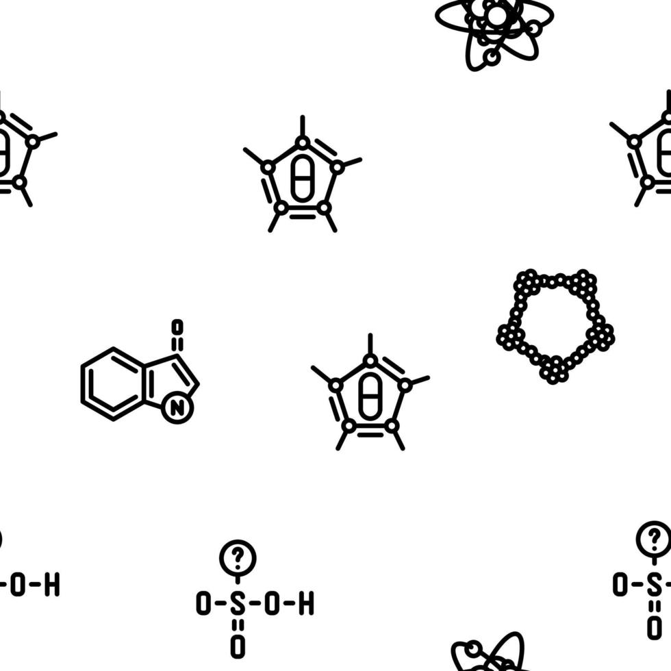 molécula química Ciência vetor desatado padronizar