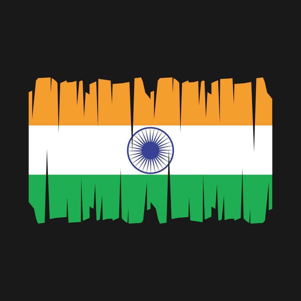 vetor bandeira da índia