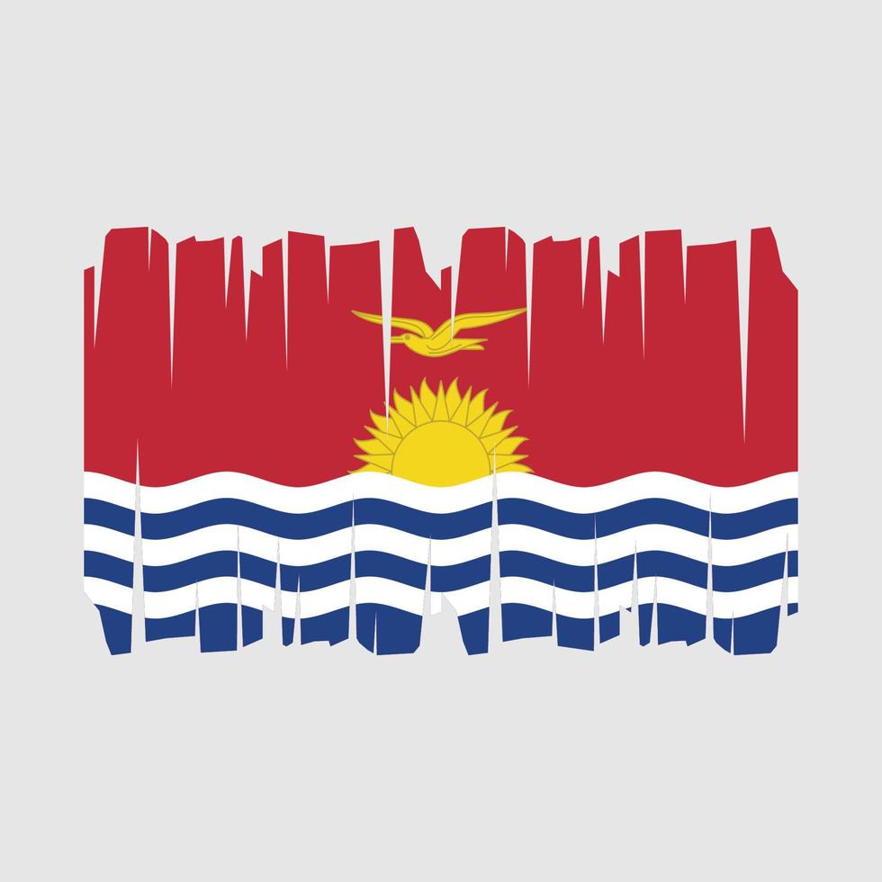 vetor bandeira kiribati