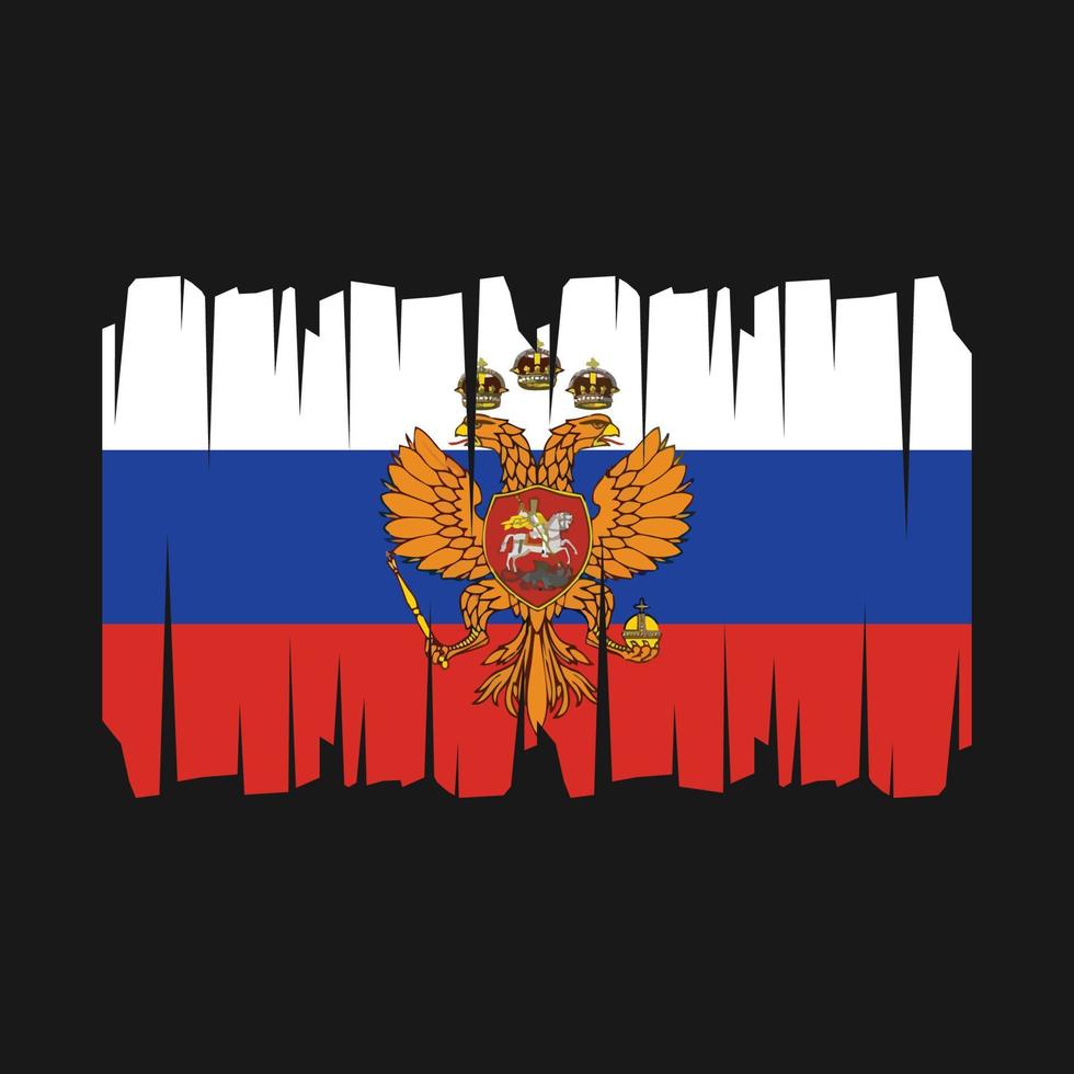 vetor bandeira da rússia