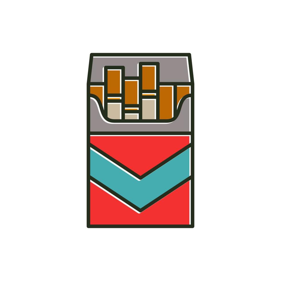 cigarro ícone para gráfico e rede Projeto vetor