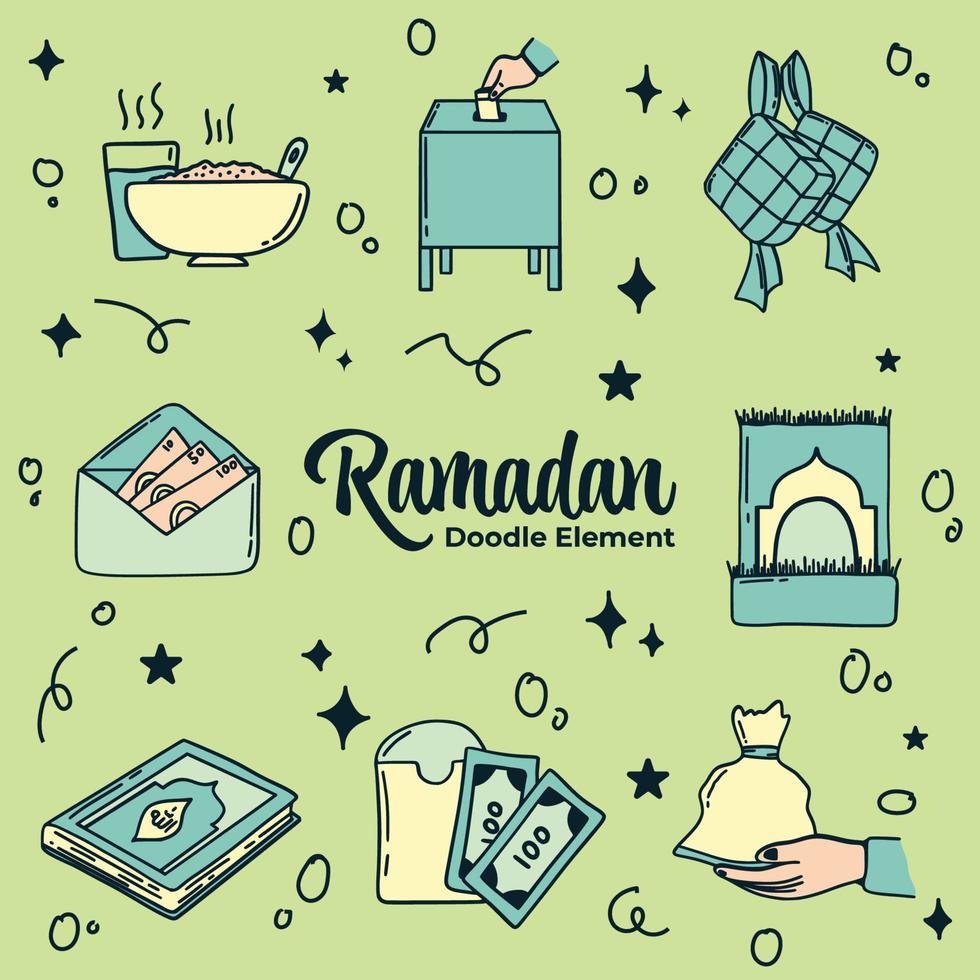 ilustração islâmico desatado padronizar para Ramadã e eid al fitr vetor