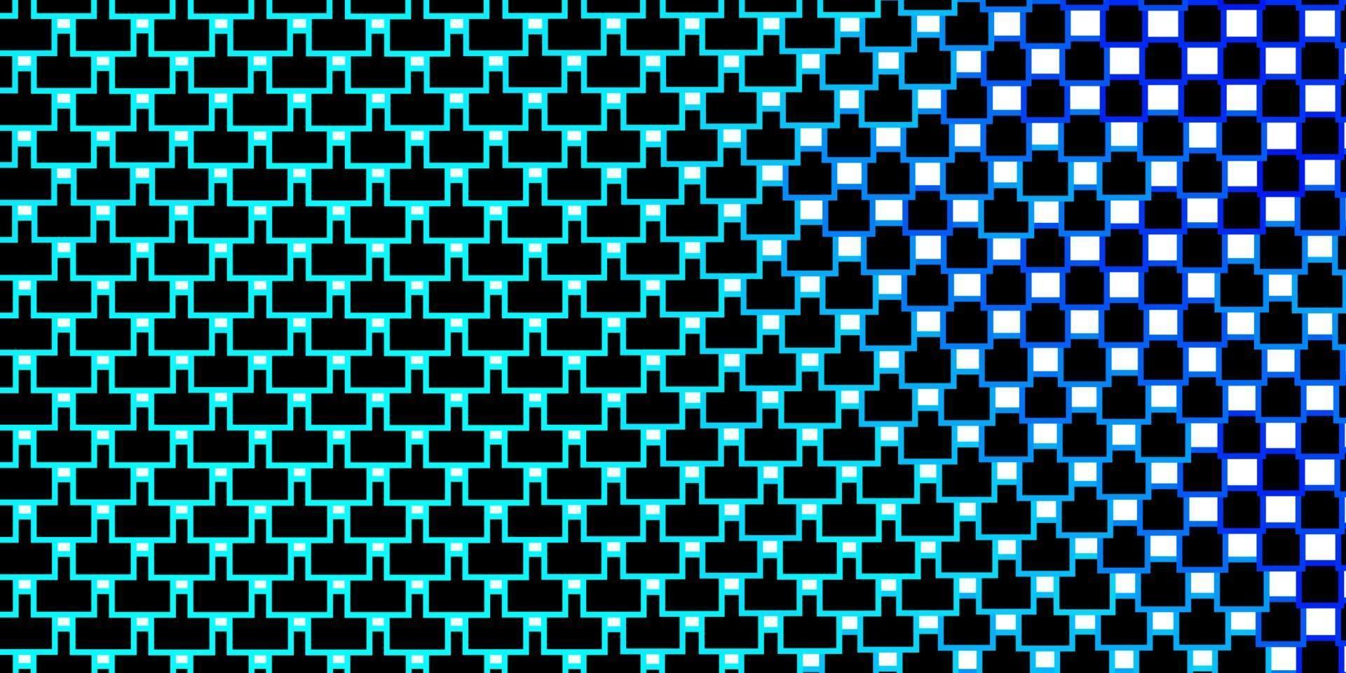 textura vector azul claro em estilo retangular.