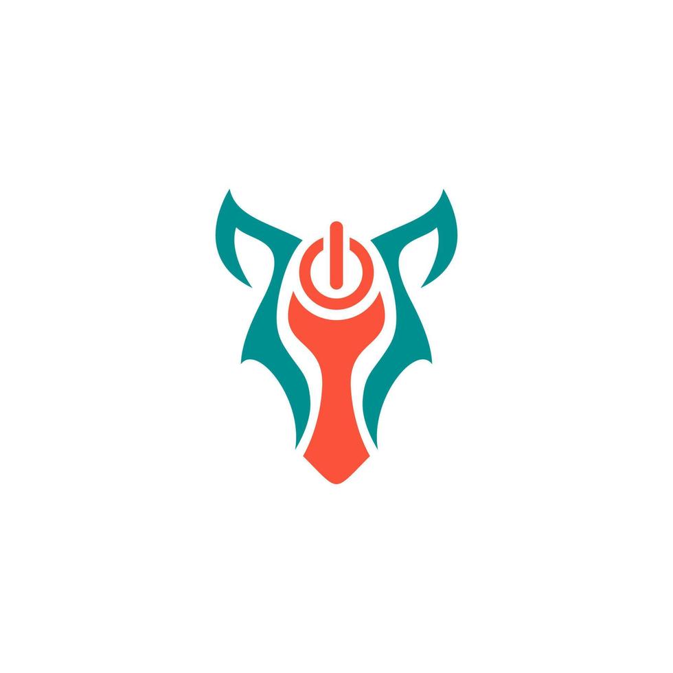 logotipo para Raposa companhia com Raposa cabeça vetor