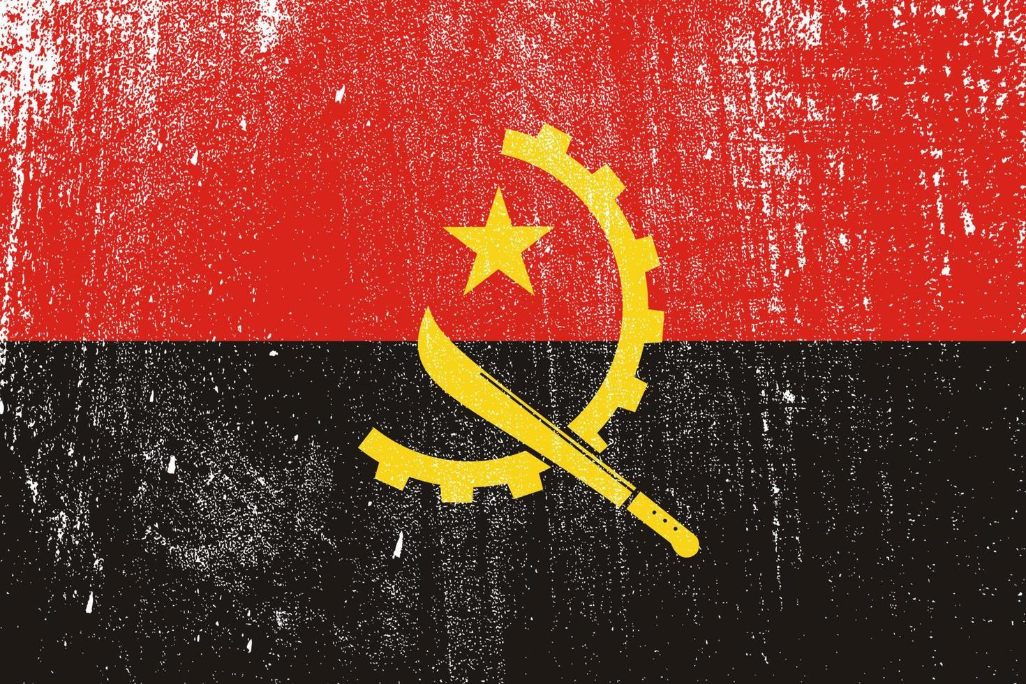 grunge estilizado bandeira . vetor ilustração