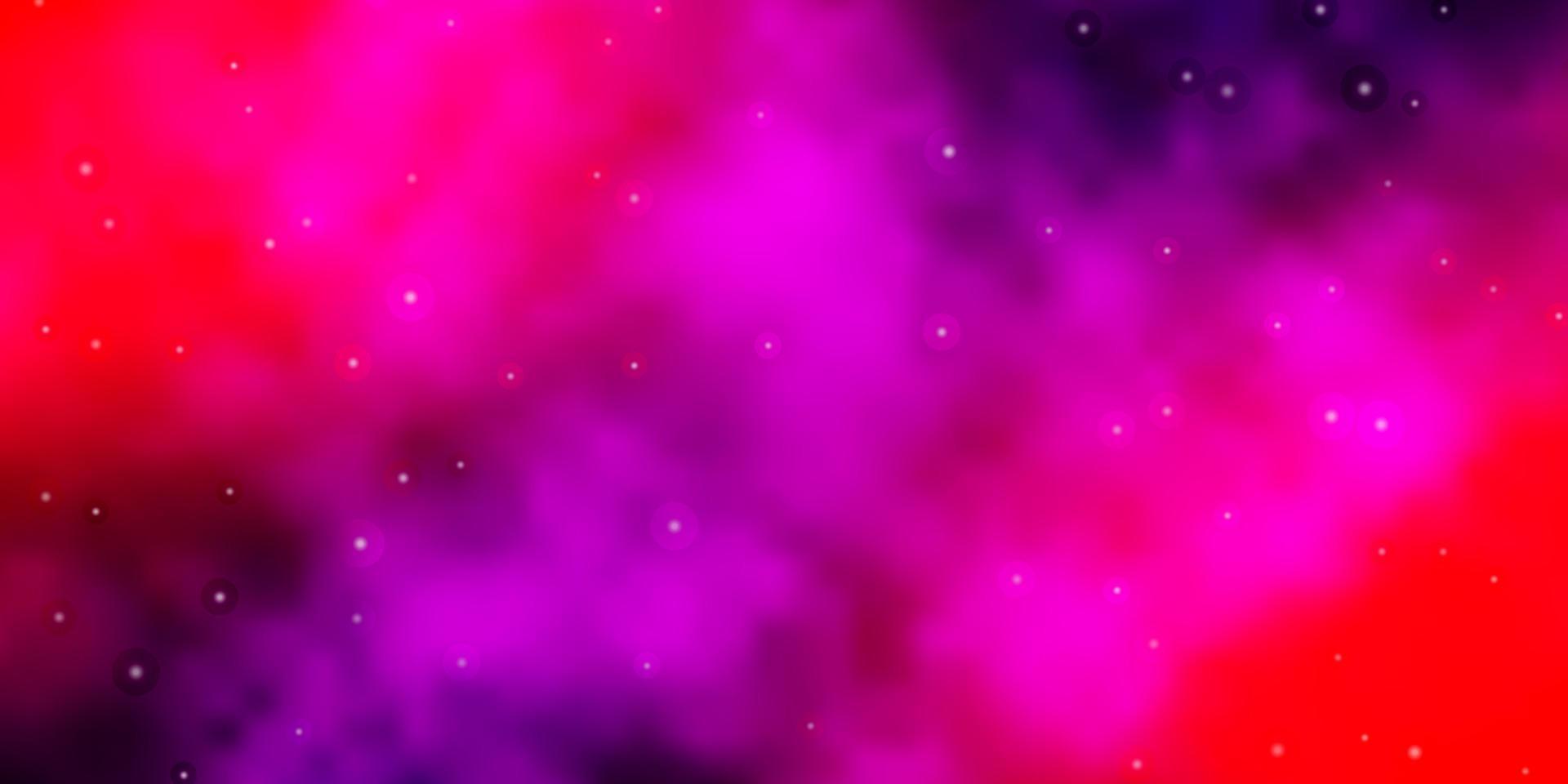 fundo vector rosa escuro, amarelo com estrelas coloridas.