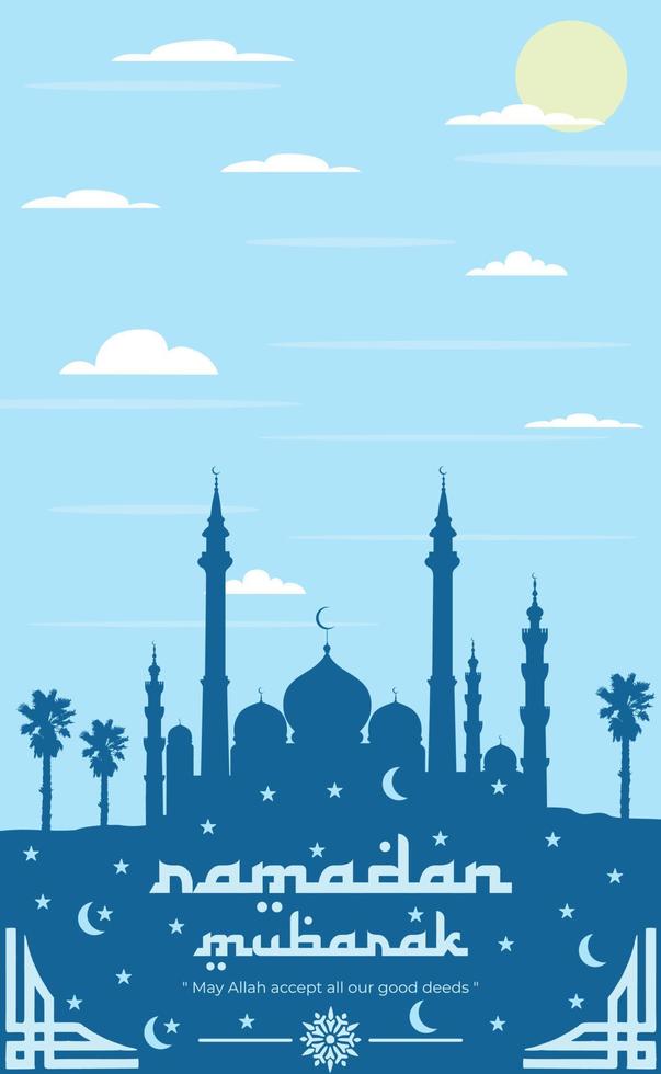 Ramadã fundo conceito vetor ilustração