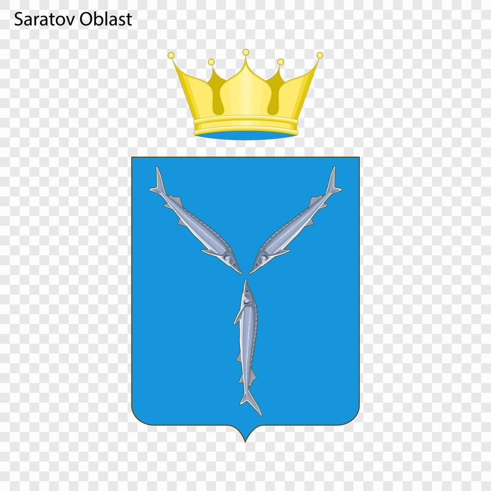 emblema do província do Rússia vetor