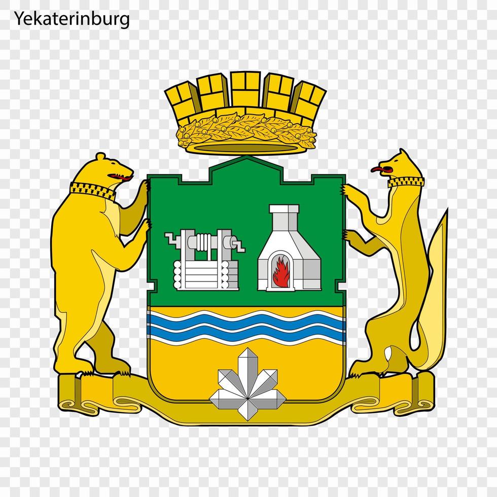 emblema do yekaterinburg. vetor ilustração