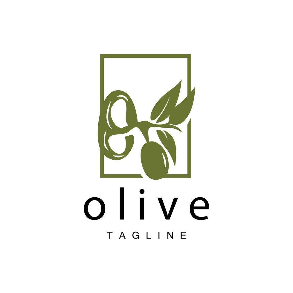 Oliva logotipo, Oliva óleo plantar vetor, natural ervas saúde remédio projeto, ilustração modelo ícone vetor