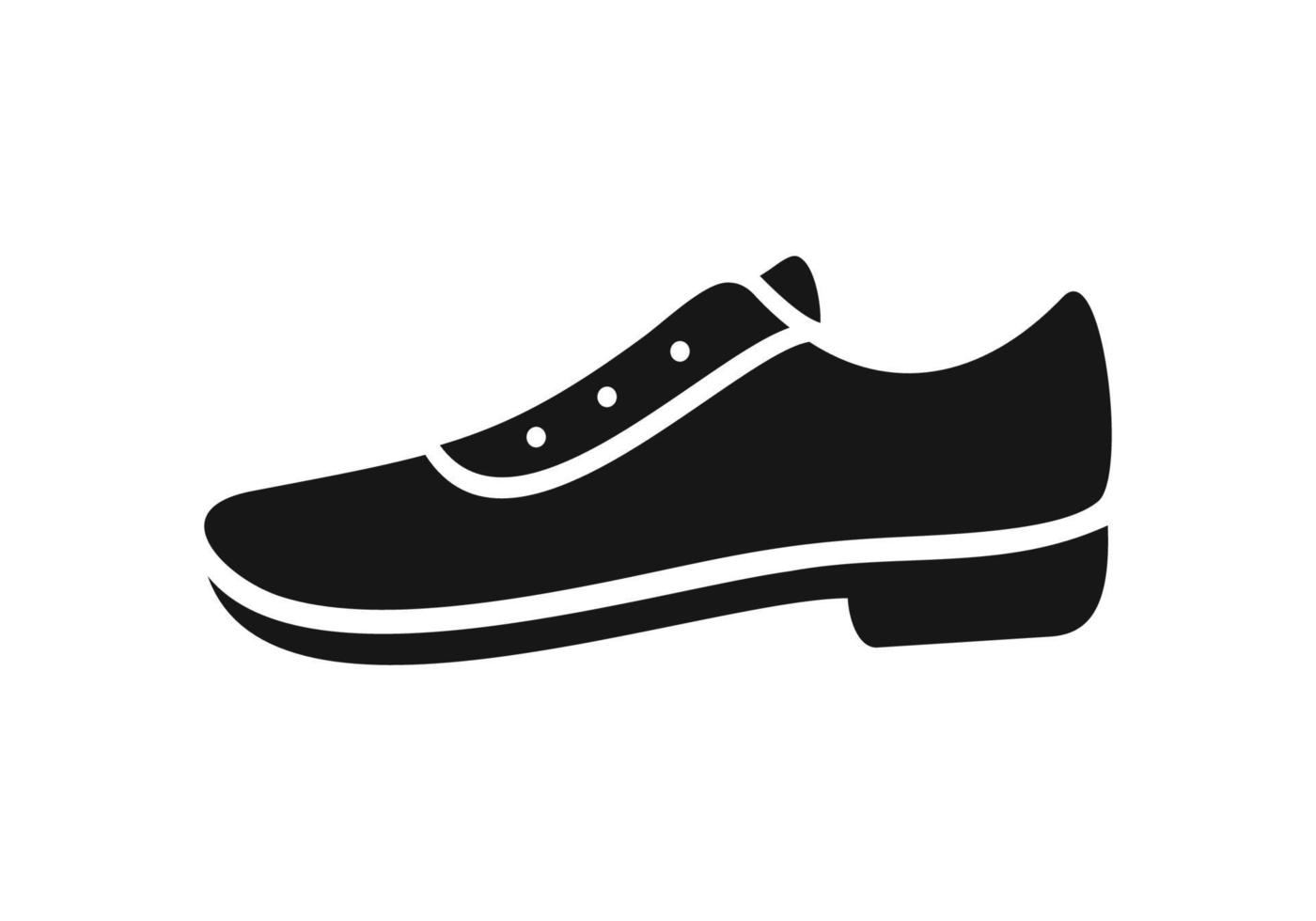 sapatos ícone isolado em branco fundo vetor