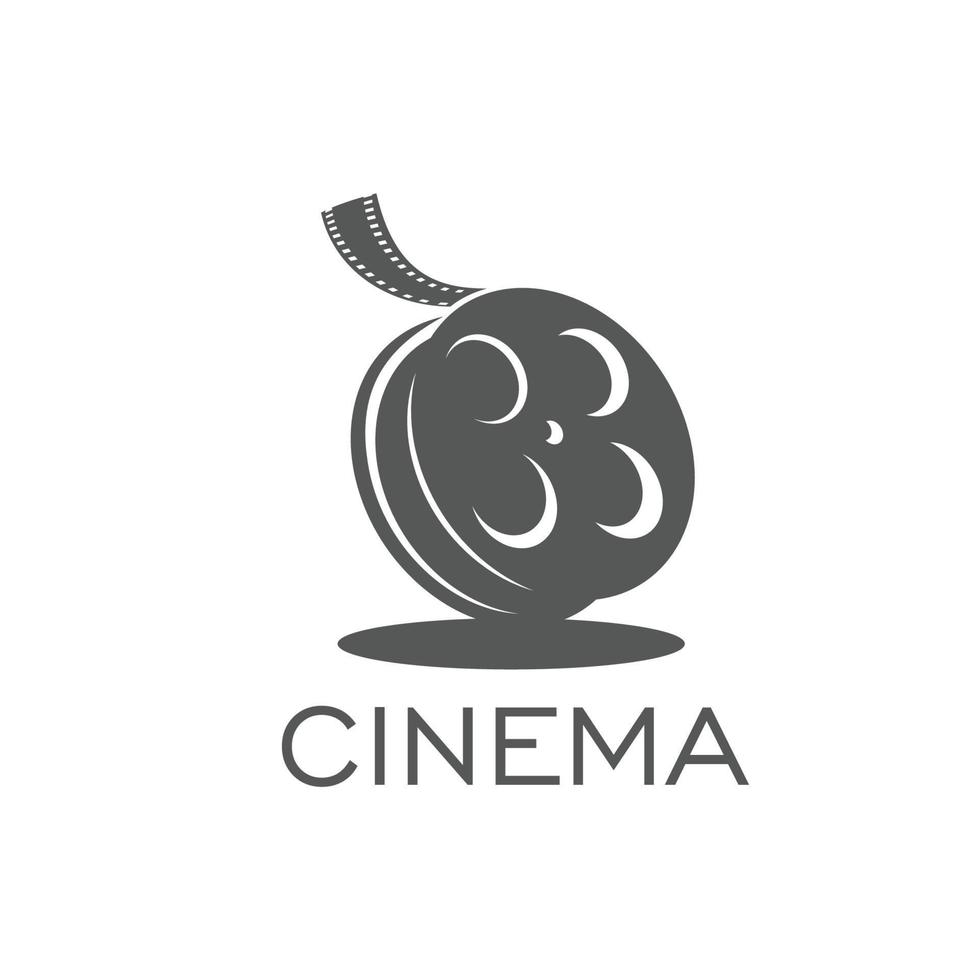 cinematografia estúdio, filme festival emblema vetor