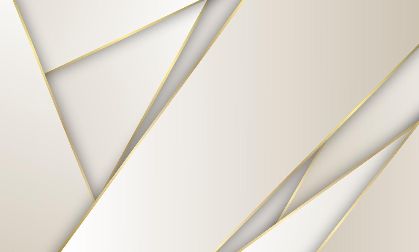 fundo abstrato prata elegante moderno luxo modelo dourado geométrico com linha vetor