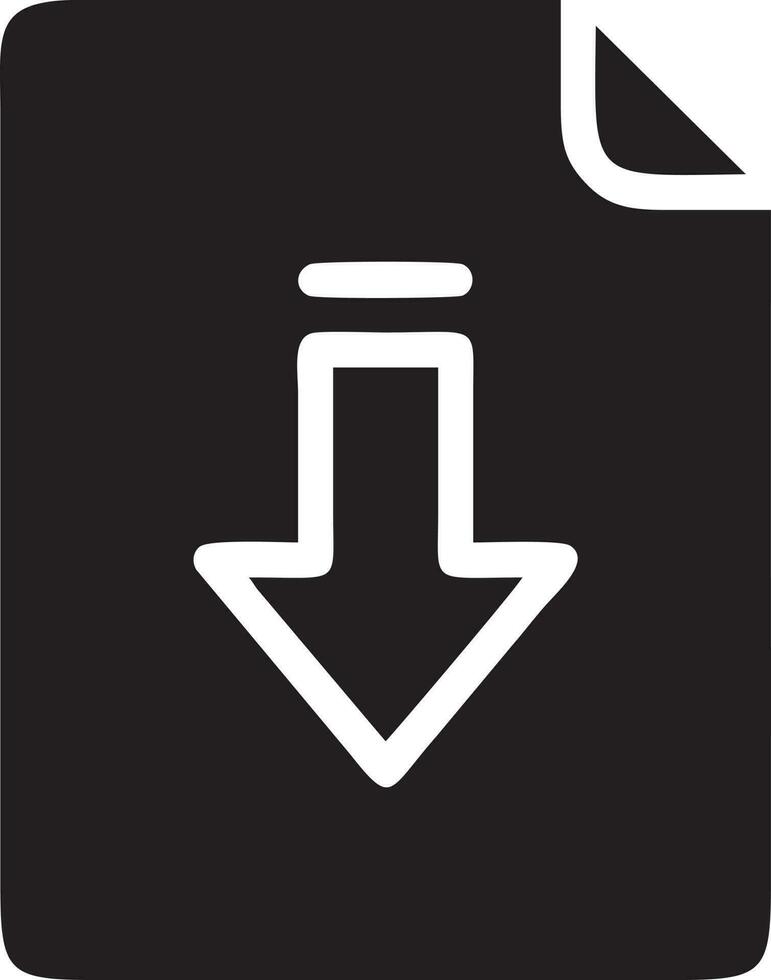 baixar ícone símbolo imagem vetor. ilustração do a baixa carga Projeto. eps 10 vetor