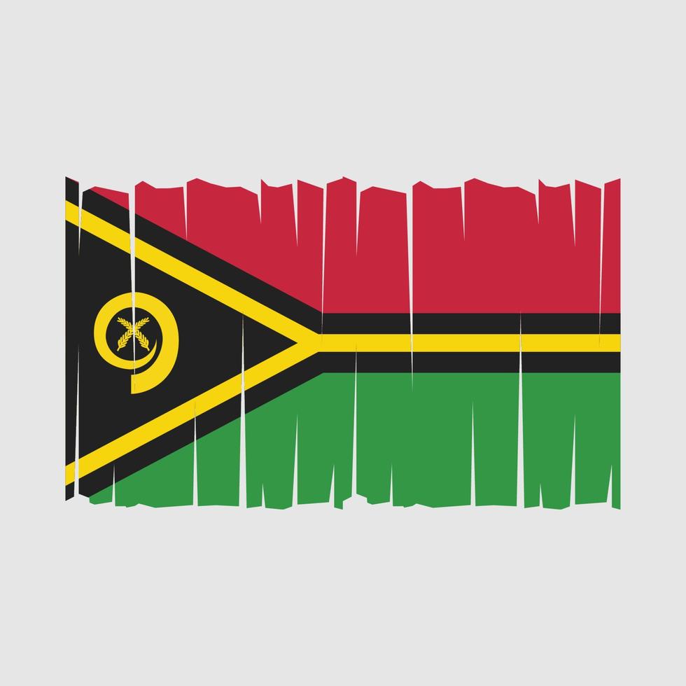 vetor bandeira vanuatu