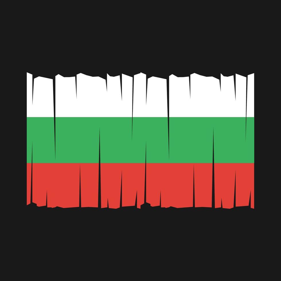 vetor da bandeira da bulgária