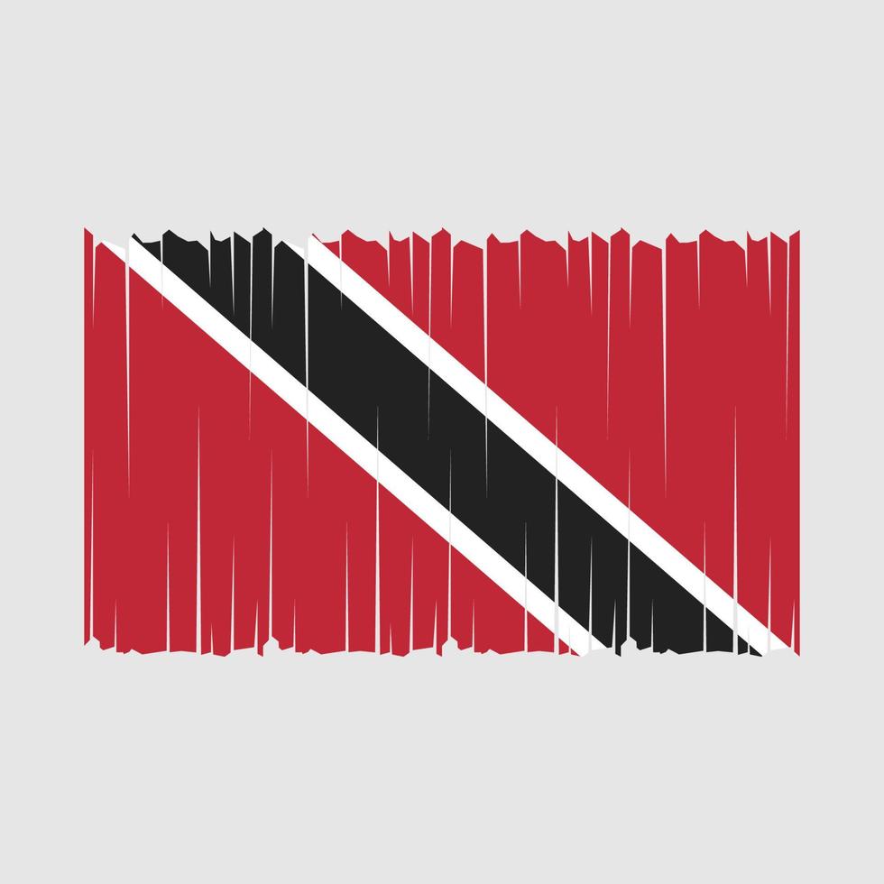 trinidad bandeira vetor ilustração