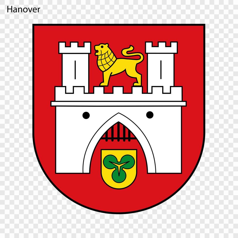 emblema do Hanover vetor