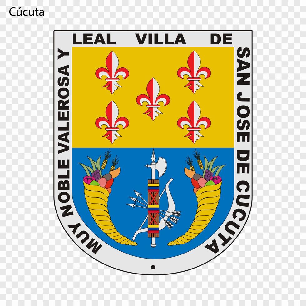 emblema cidade do Colômbia vetor