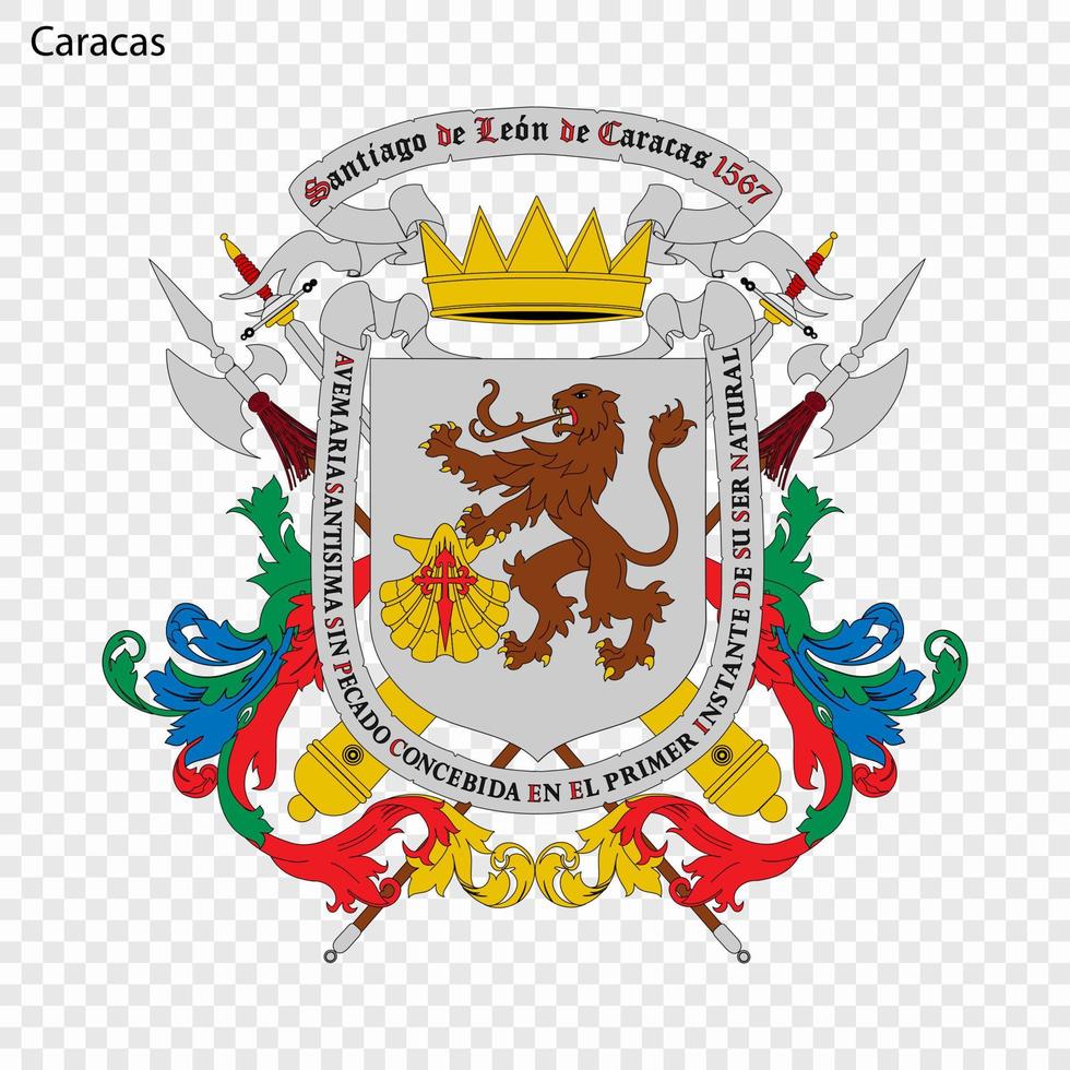 emblema cidade do Venezuela vetor