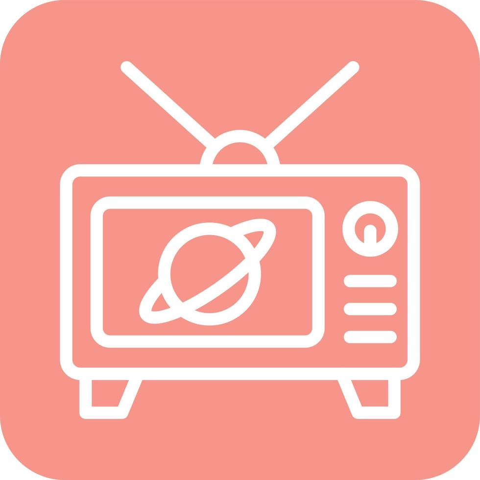 ilustração de design de ícone de vetor de televisão