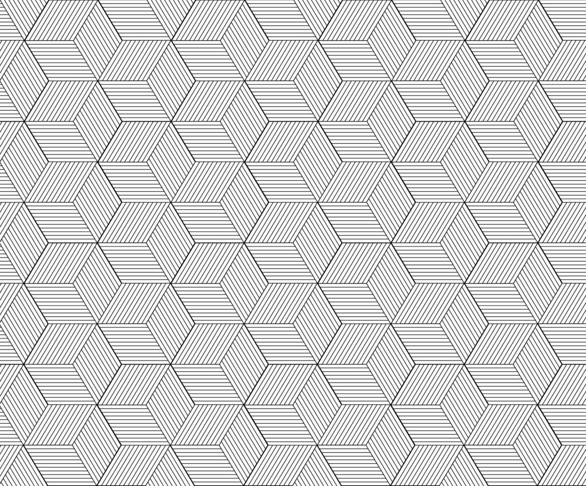 padrão geométrico abstrato com linhas vetor
