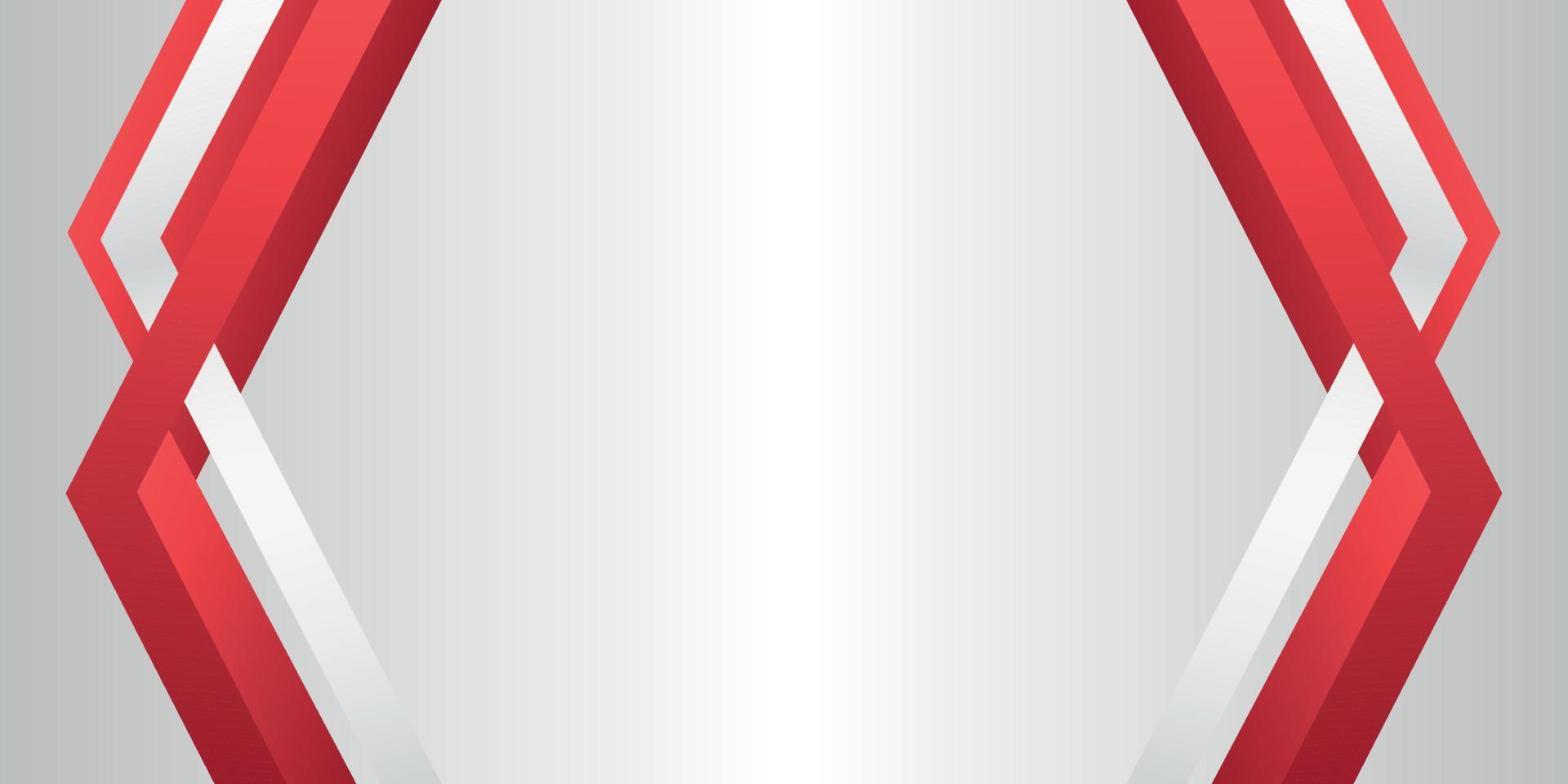 abstrato vermelho cinzento cinzento seta branco em branco espaço Projeto moderno futurista fundo vetor ilustração. vetor ilustração Projeto para apresentação, bandeira, cobrir, rede, folheto, cartão, poster