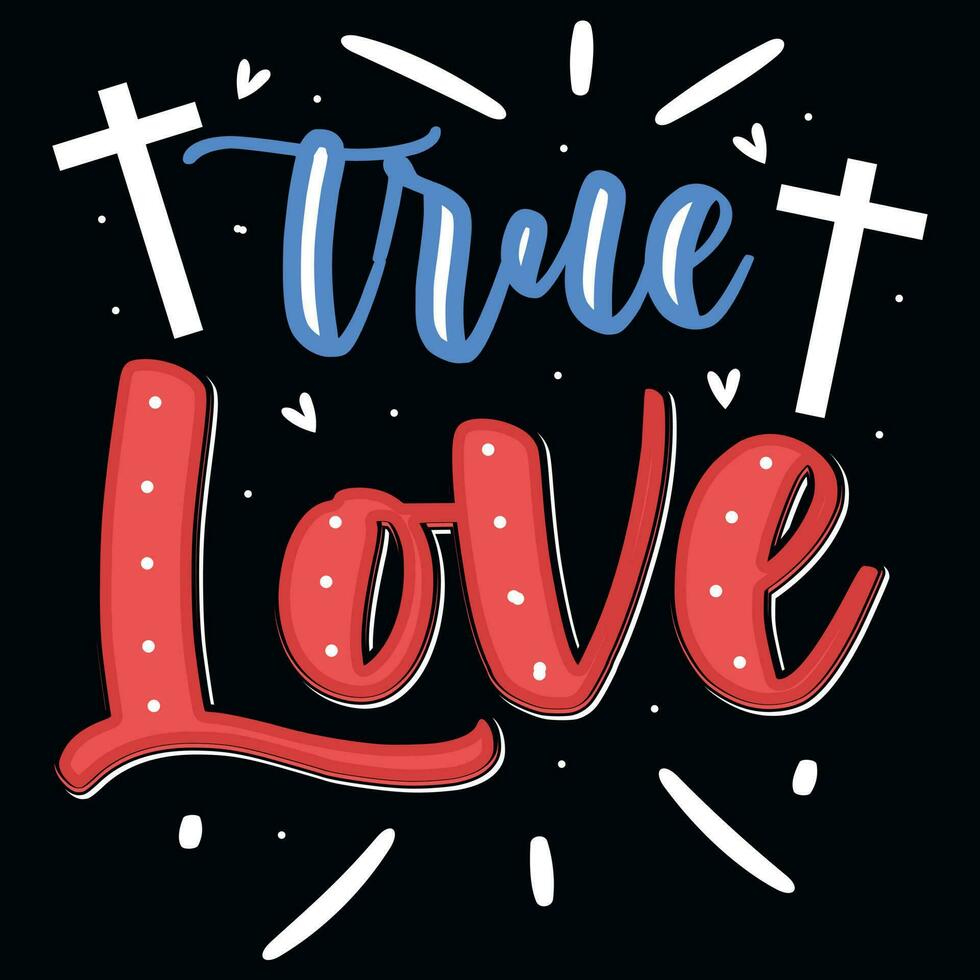 verdade amor Deus Jesus tipográfico gráficos camiseta Projeto vetor