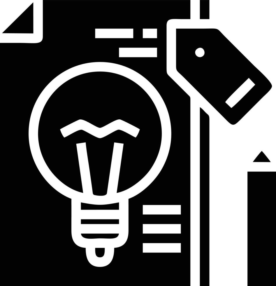 idéia solução ícone símbolo vetor imagem. ilustração do a criativo inovação conceito Projeto. eps 10