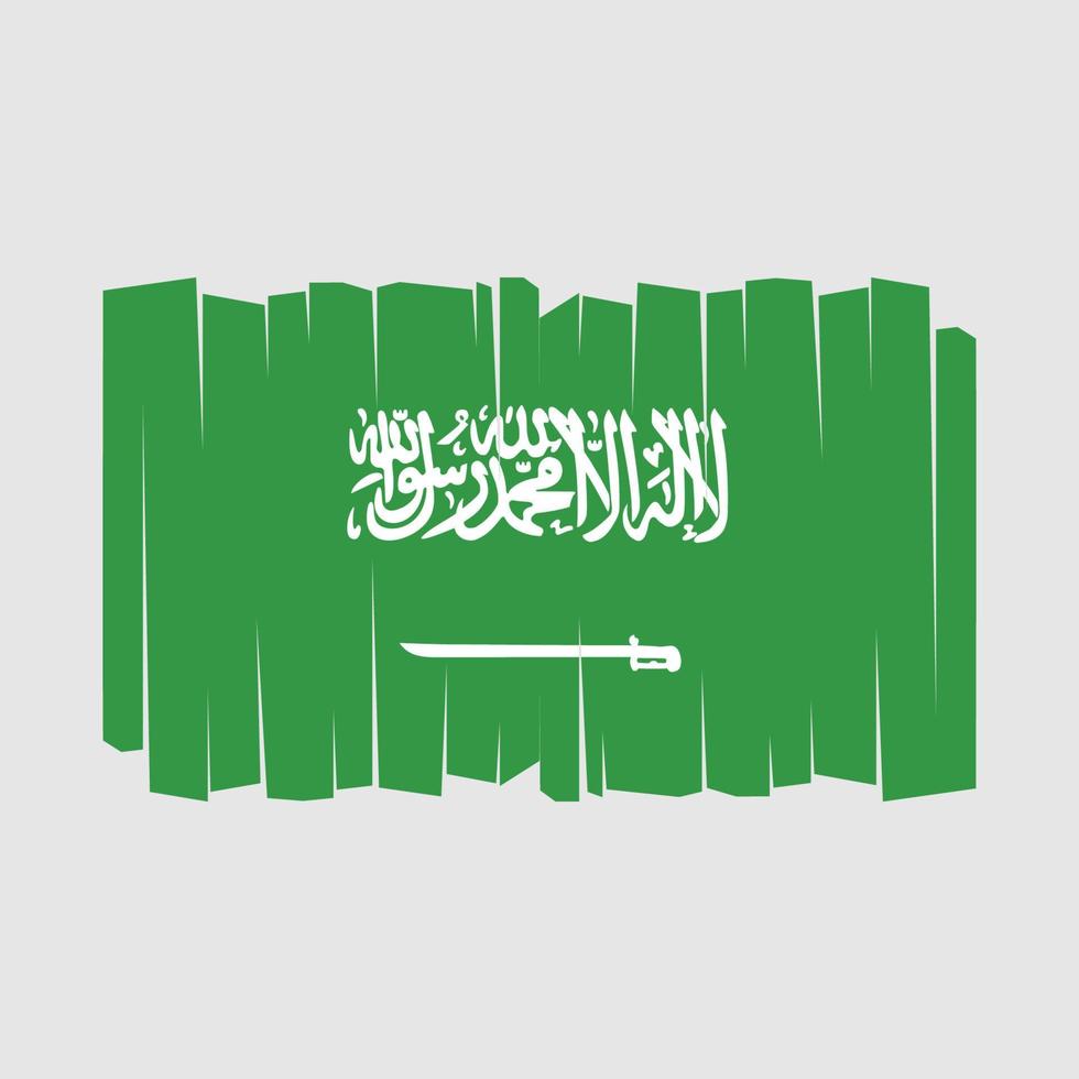 vetor da bandeira da arábia saudita