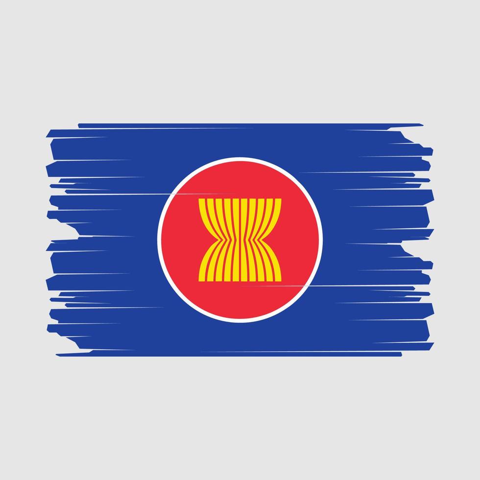 asean bandeira ilustração vetor