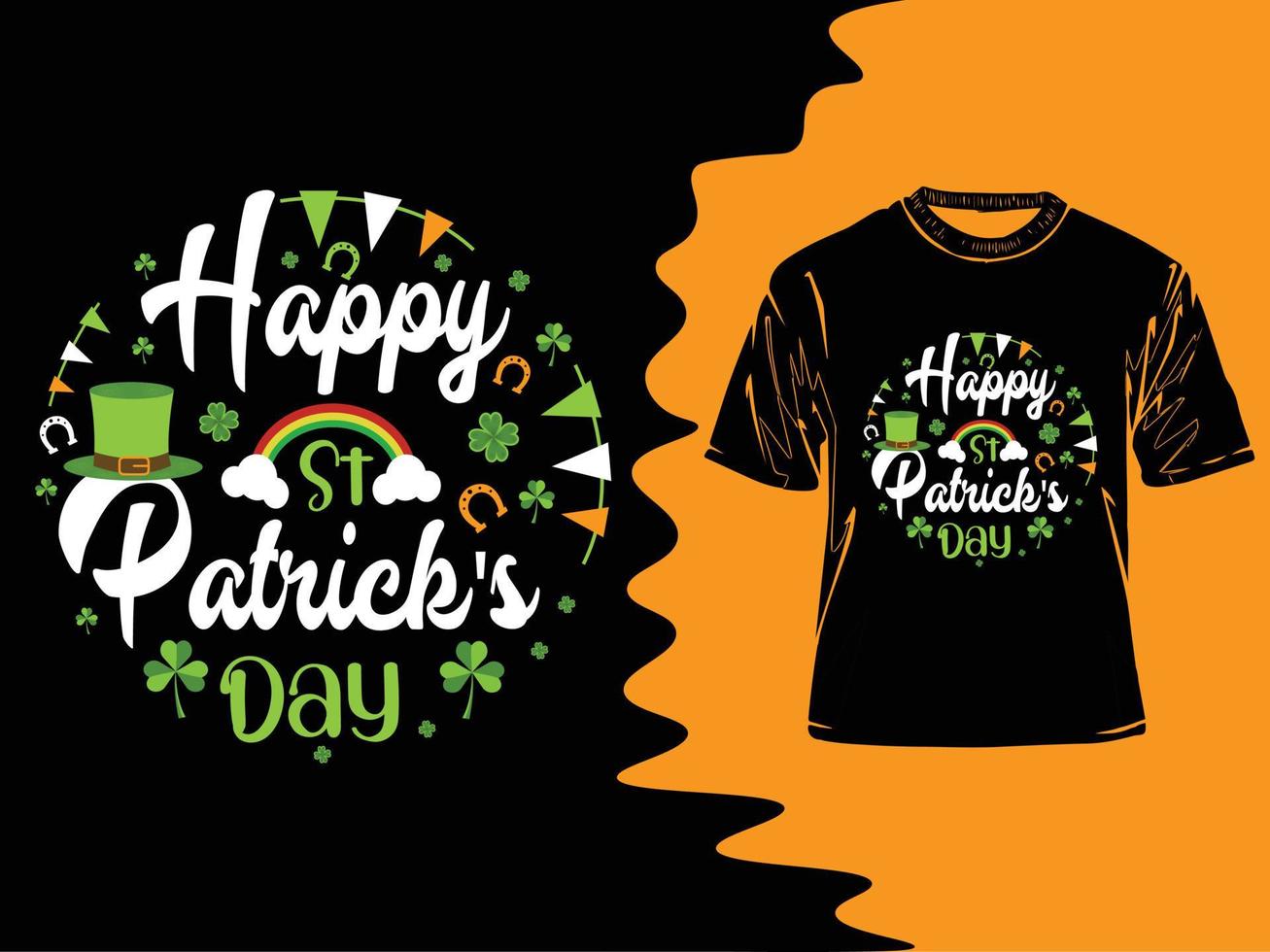 st. patrick's dia camiseta projeto, santo patrick's dia camisa, por sorte irlandês camisa vetor