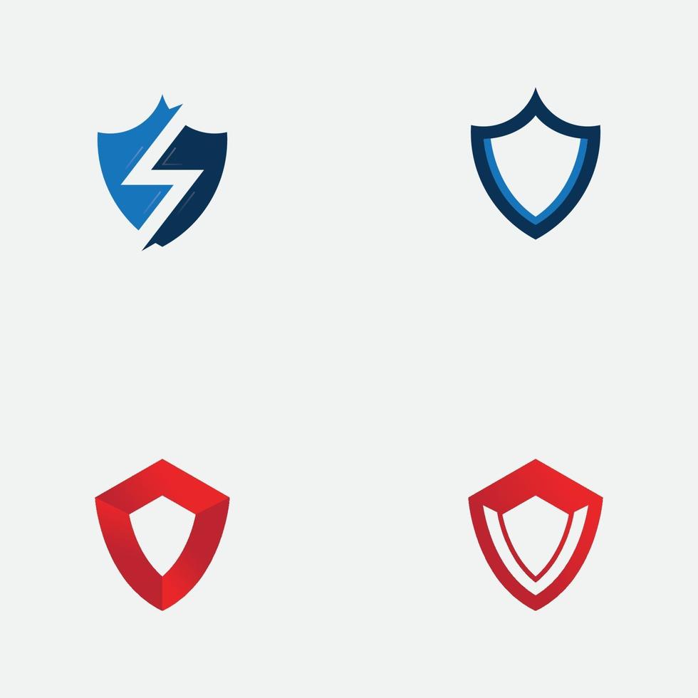 design de modelo de logotipo de escudo. ícone de escudo de vetor