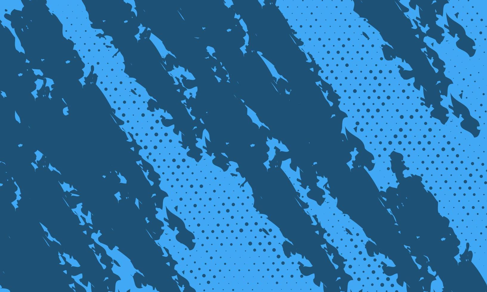 fundo abstrato azul grunge com estilo de meio-tom. vetor