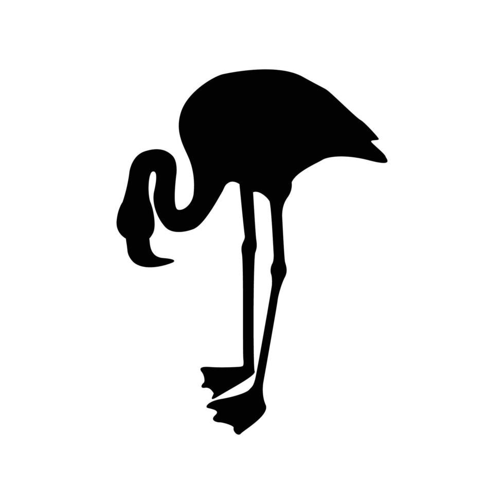 flamingo ícone vetor