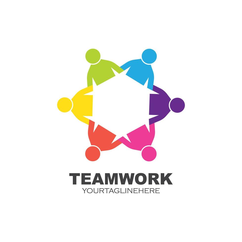 liderança, comunidade, social e vetor de ícone do logotipo da empresa