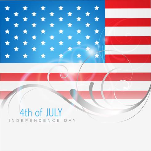 4 de julho dia da independência americana vetor