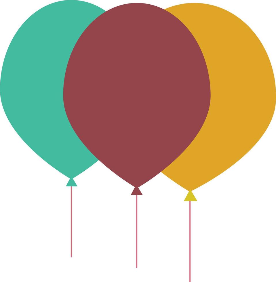 vetor livre colori balões conjunto
