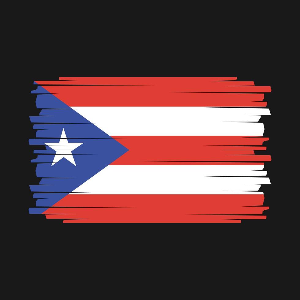 porto rico bandeira vetor