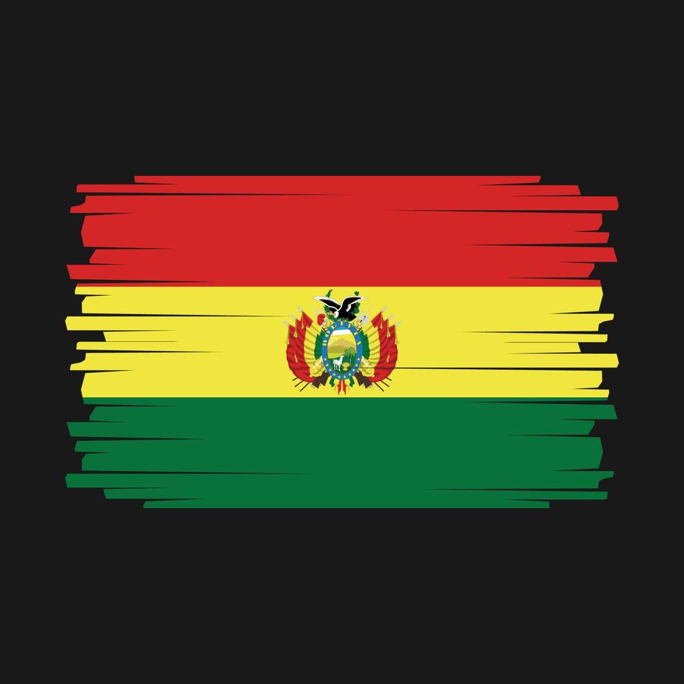 vetor bandeira da bolívia