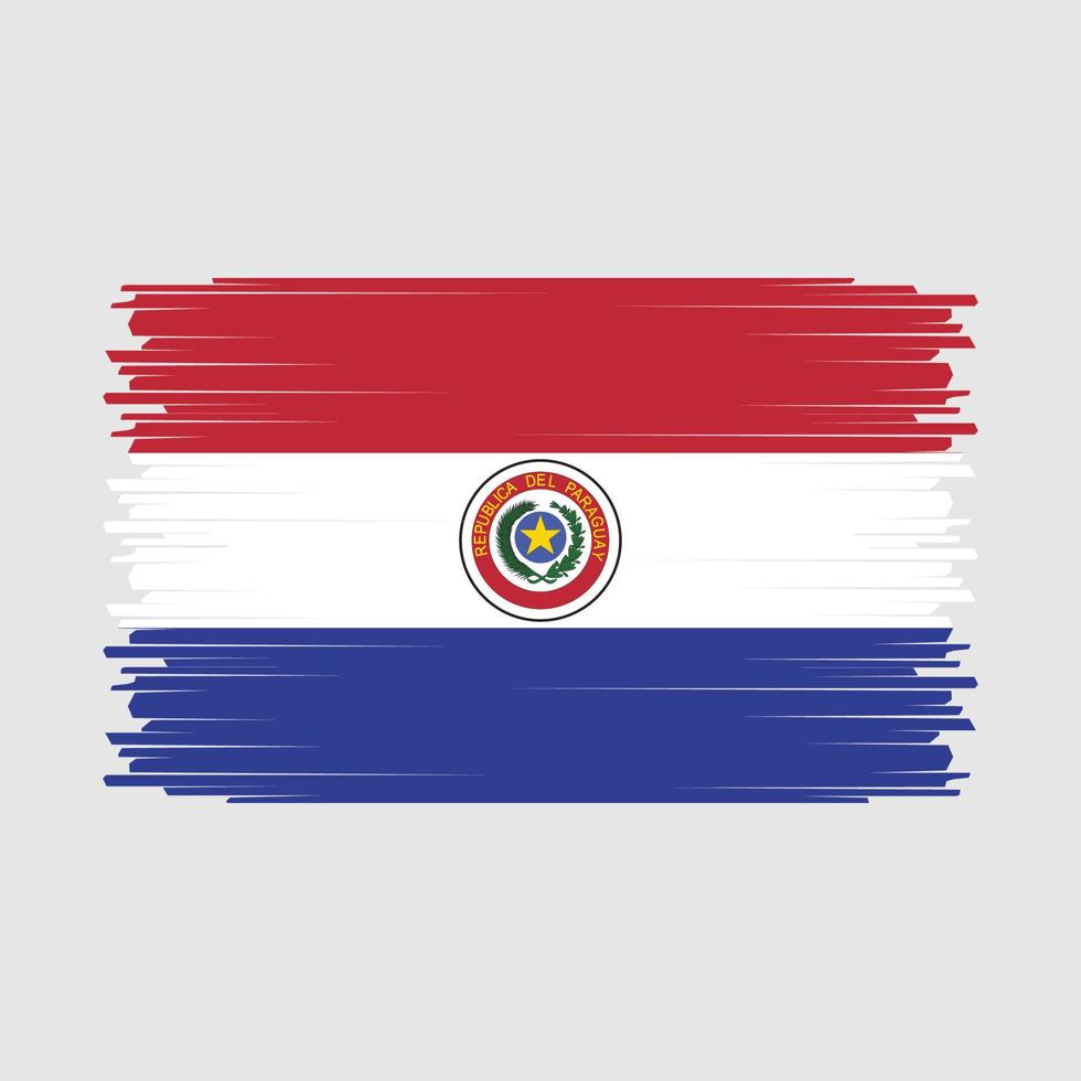 vetor bandeira do paraguai