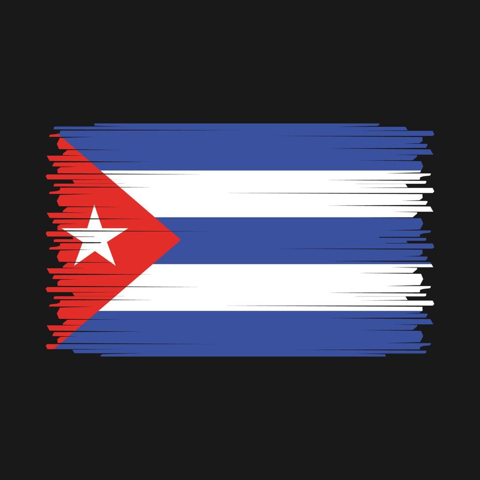 vetor bandeira cuba