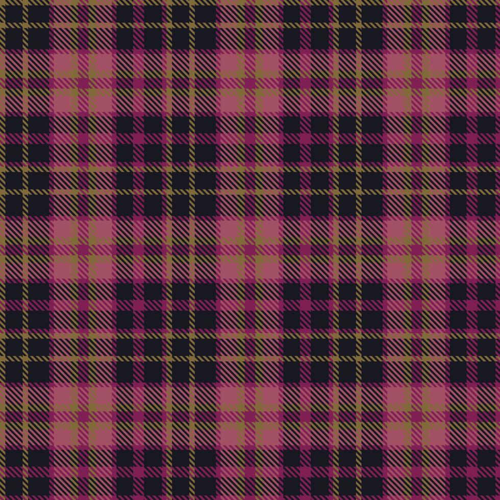 vetor de padrão xadrez, fundo de tecido tartan